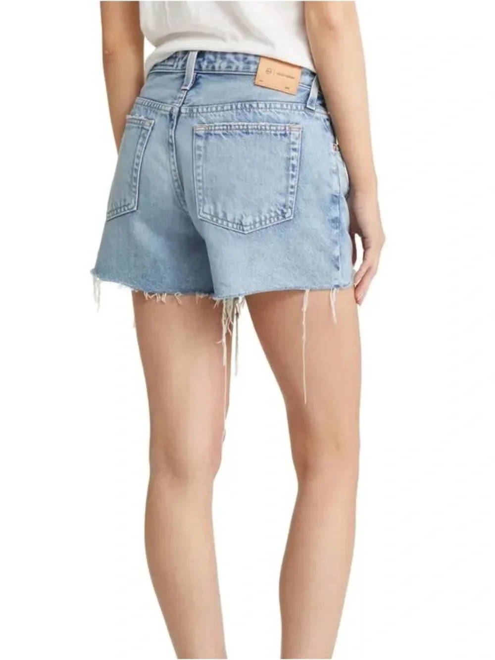 AG Hailey High Waist Cut-Off Denim Shorts Size 32